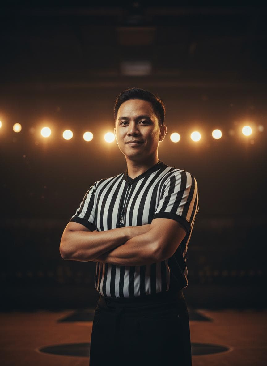Basketball referee